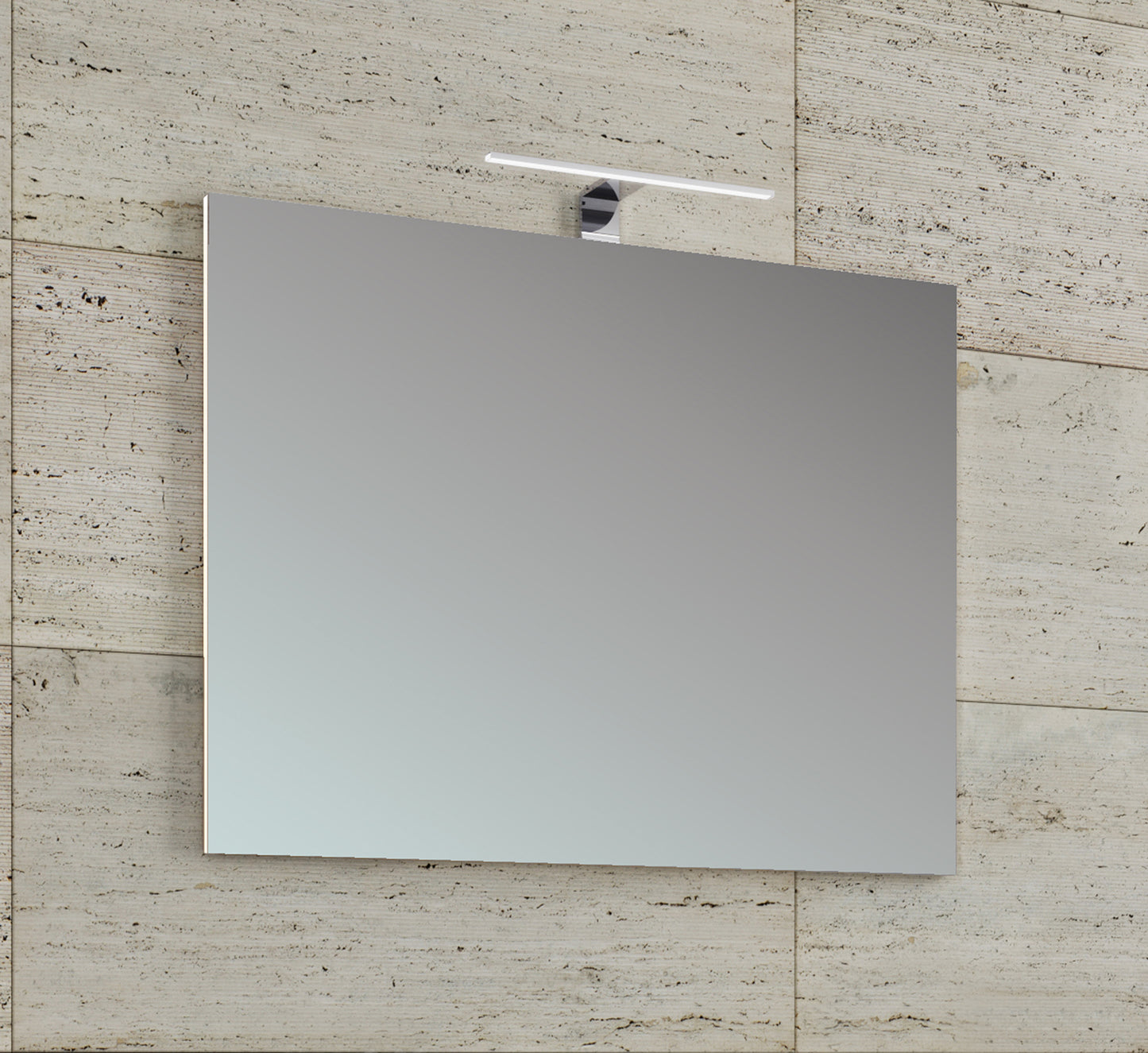 Fürdőszoba Tükör - 60x40 - LED világítás
